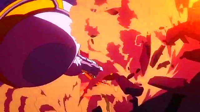 Romantic Chuunibyou Anime Couple Engage in Passionate Love Scene