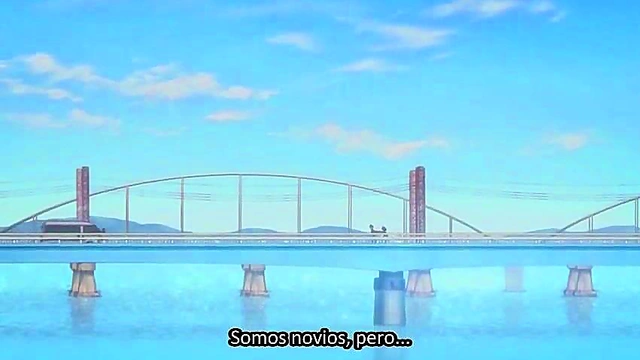 Romantic Chuunibyou Anime Couple Engage in Passionate Love Scene