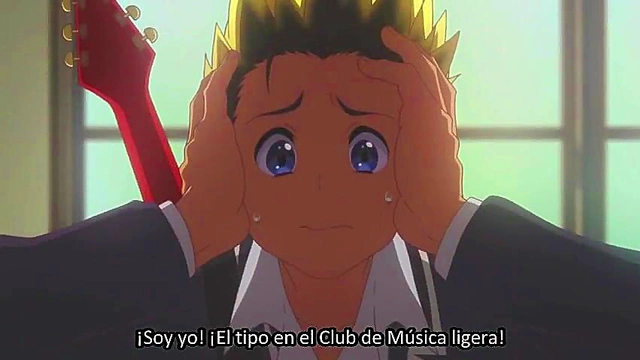 Romantic Chuunibyou Anime Couple Engage in Passionate Love Scene