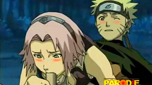Sakura Rides Naruto's Dick In A Steamy Anime Sex Scene From Naruto Shippuden