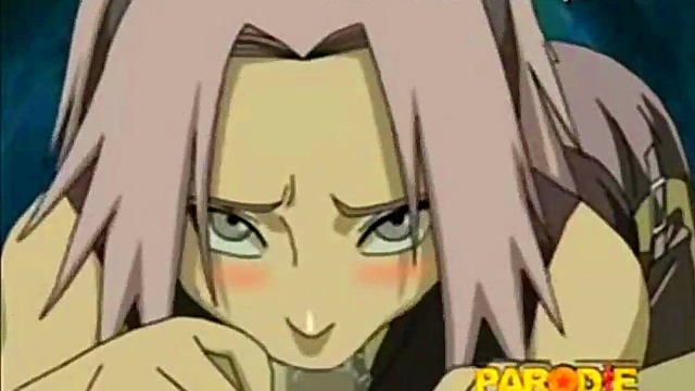 Sakura Rides Naruto's Dick In A Steamy Anime Sex Scene From Naruto Shippuden