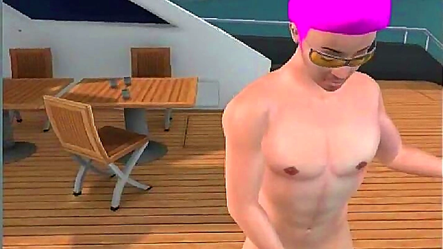 Ginger Anime Alice Fucks for Fun in Thong & Gets Juicy Cumshot