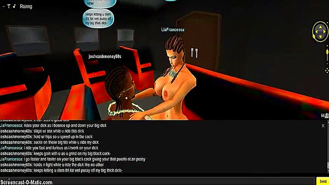 Lia Trains for Pleasure in 3D Anime Game IMVU Adventure