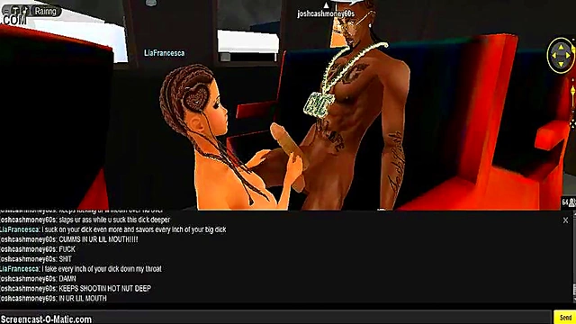 Lia Trains for Pleasure in 3D Anime Game IMVU Adventure