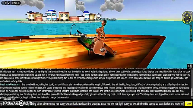 Hentai Game Animation – 3D Couple Bang Boat for DP Fun