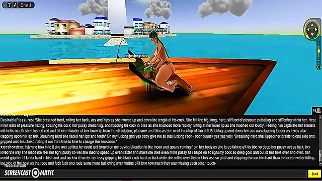 Hentai Game Animation – 3D Couple Bang Boat for DP Fun