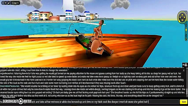 Hentai Game Animation – 3D Couple Bang Boat for DP Fun