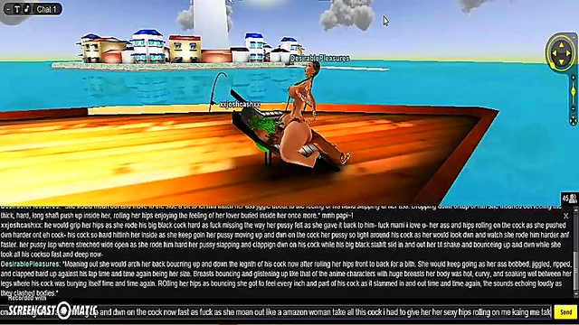 Hentai Game Animation – 3D Couple Bang Boat for DP Fun