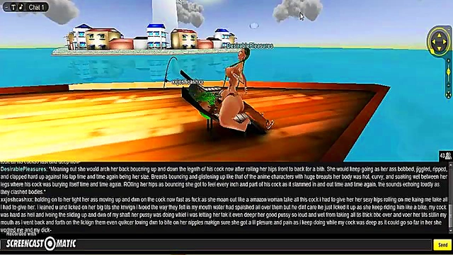 Hentai Game Animation – 3D Couple Bang Boat for DP Fun