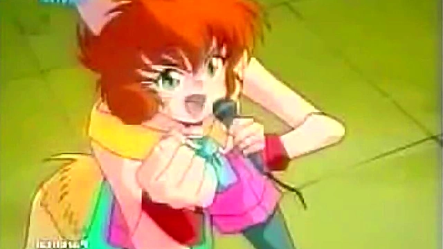 Topless Anime Nika Fights Ghosts Boldly in Madrid for Exciting Bomba Action