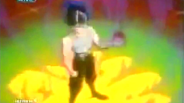 Topless Anime Nika Fights Ghosts Boldly in Madrid for Exciting Bomba Action