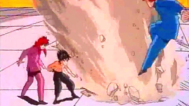 Topless Anime Nika Fights Ghosts Boldly in Madrid for Exciting Bomba Action