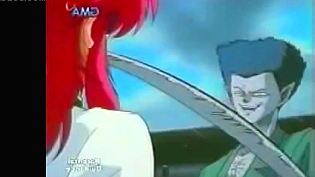 Topless Anime Nika Fights Ghosts Boldly in Madrid for Exciting Bomba Action