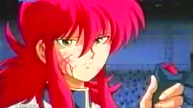 Topless Anime Nika Fights Ghosts Boldly in Madrid for Exciting Bomba Action