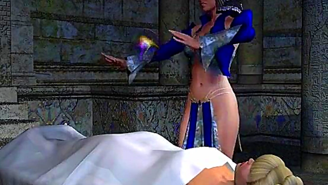 Monster Seduces Anime Cutie in Intense 3D Erotic Adventure