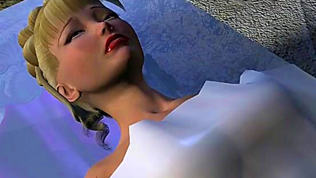 Monster Seduces Anime Cutie in Intense 3D Erotic Adventure