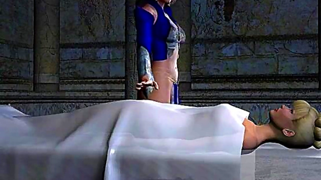 Monster Seduces Anime Cutie in Intense 3D Erotic Adventure