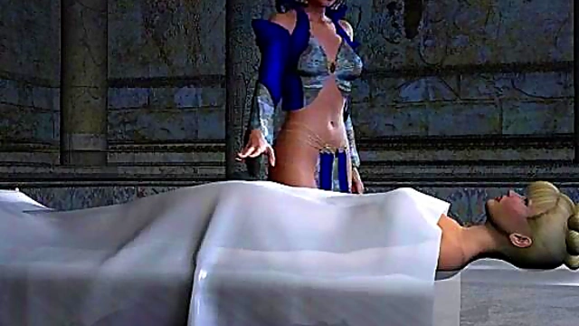 Monster Seduces Anime Cutie in Intense 3D Erotic Adventure