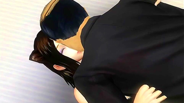 Sexy Catgirl Strips Down In Seductive 3D Anime Fantasy