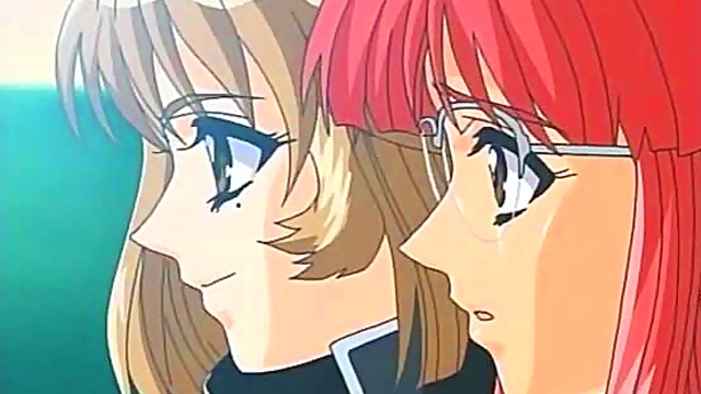 Hentai Anime Seduction – Voluptuous Blonde Toyed With By Two Men In The Blackmail Scenario