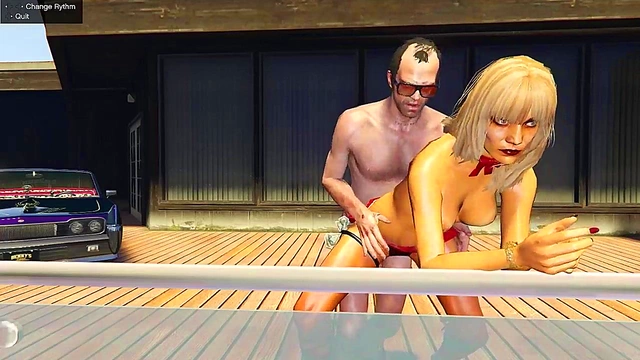 Hentai Hooker Gets Picked Up For Steamy Car Sex In Modded GTA Adventure