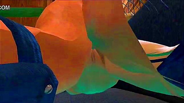 Horny Cartoon Couple Enjoy Squirting Bliss During Doggy Style Cocksucking Session