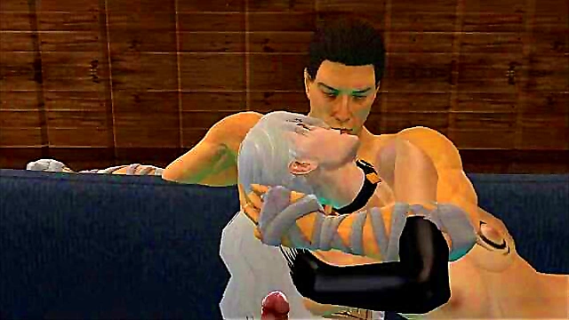 Horny Cartoon Couple Enjoy Squirting Bliss During Doggy Style Cocksucking Session