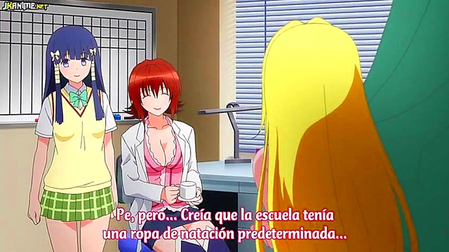 Horny Anime Chick Gets Pleasured In To Love Ru Darkness Scene