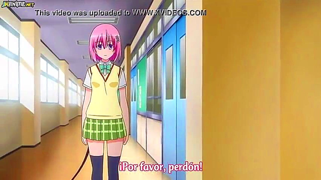 Horny Anime Chick Gets Pleasured In To Love Ru Darkness Scene