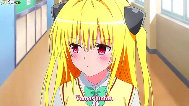 Horny Anime Chick Gets Pleasured In To Love Ru Darkness Scene