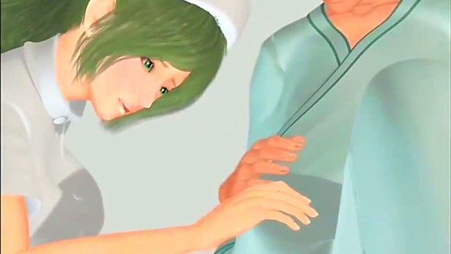 Japanese 3D Hentai Nurse Gives Mind-Blowing HD Blowjob & Pussy Play