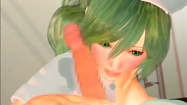 Japanese 3D Hentai Nurse Gives Mind-Blowing HD Blowjob & Pussy Play