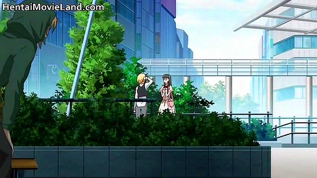 Sexy Japanese Hentai Anime Girl Gets Pervy With Cartoon Dick Moves