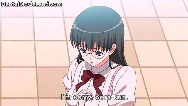 Sexy Japanese Hentai Anime Girl Gets Pervy With Cartoon Dick Moves