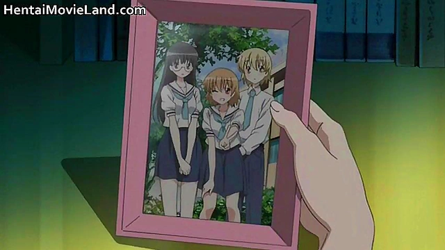 Sexy Japanese Hentai Anime Girl Gets Pervy With Cartoon Dick Moves