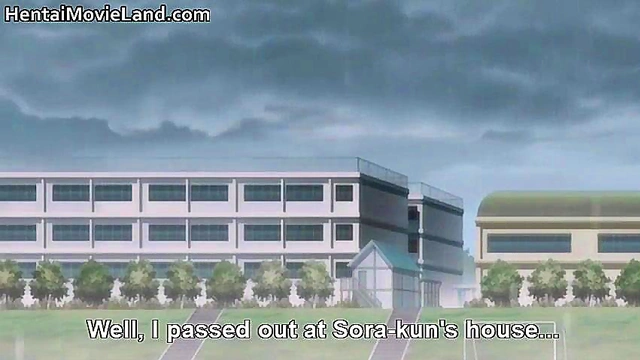 Sexy Japanese Hentai Anime Girl Gets Pervy With Cartoon Dick Moves