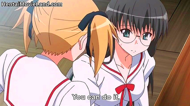 Sexy Japanese Hentai Anime Girl Gets Pervy With Cartoon Dick Moves