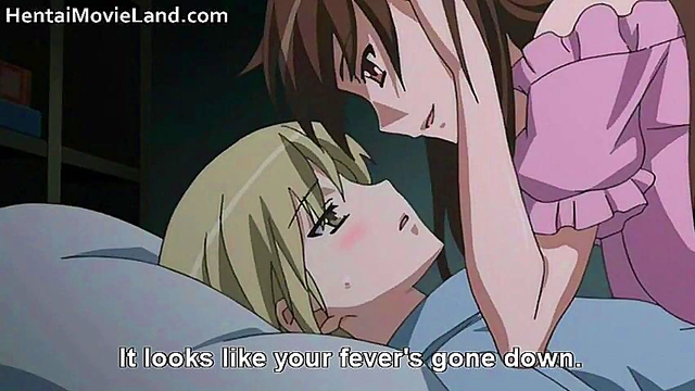 Sexy Japanese Hentai Anime Girl Gets Pervy With Cartoon Dick Moves