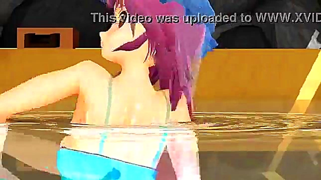 Yuyuko Dances Seductively in Touhou MMD Anime Teaser