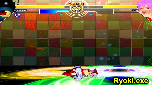 Teen AnimeQueen Battles Kuromaru for XXX Rule 34 Glory