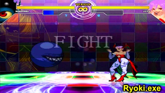 Teen AnimeQueen Battles Kuromaru for XXX Rule 34 Glory