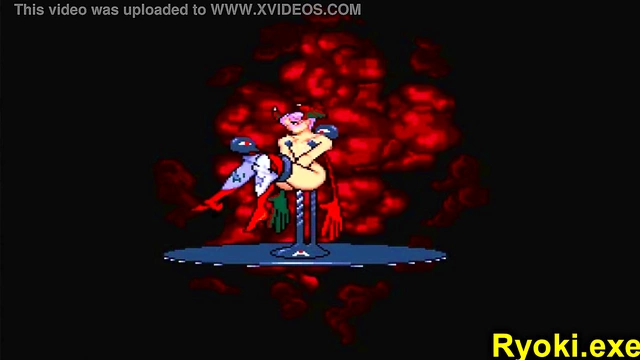 Teen AnimeQueen Battles Kuromaru for XXX Rule 34 Glory