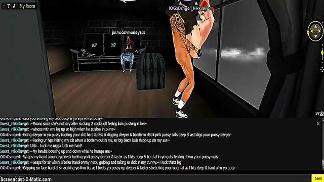 3D Anime Chick Niki Fucks in Game-Like IMVU Adventure