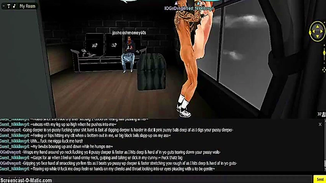 3D Anime Chick Niki Fucks in Game-Like IMVU Adventure