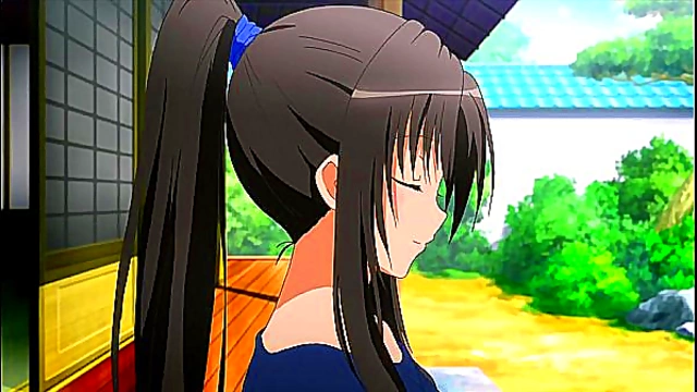 Hot Anime Chick From To Love-Ru Darkness Gets Ecchi Action In Bed