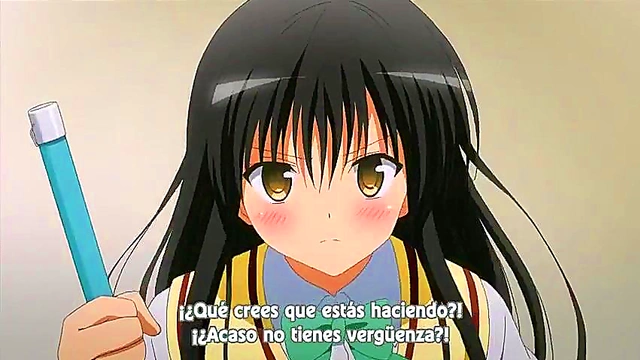 Hot Anime Chick From To Love-Ru Darkness Gets Ecchi Action In Bed