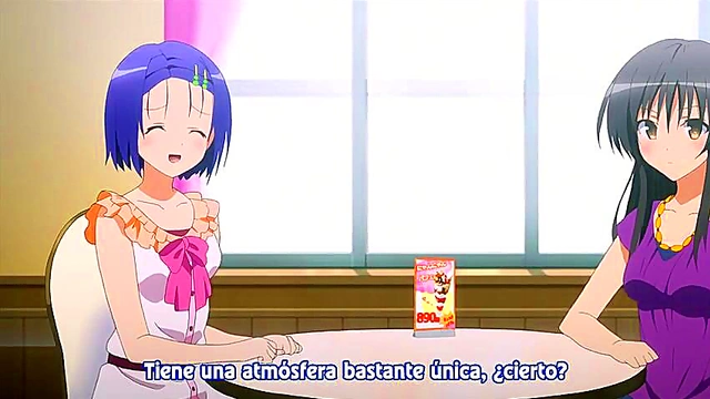 Hot Anime Chick From To Love-Ru Darkness Gets Ecchi Action In Bed