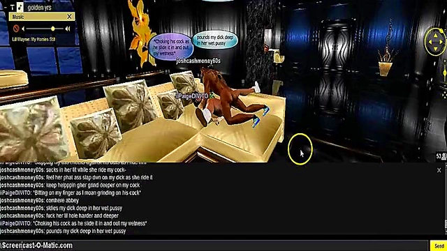 Paige Gold Seduces in Bedroom for Intense 3D Hentai Game Action