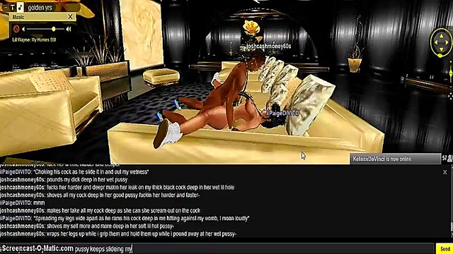 Paige Gold Seduces in Bedroom for Intense 3D Hentai Game Action