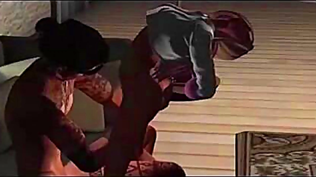 Hentai Anime Couple Engage in Intense Doggy Style Sex & Blowjob Session